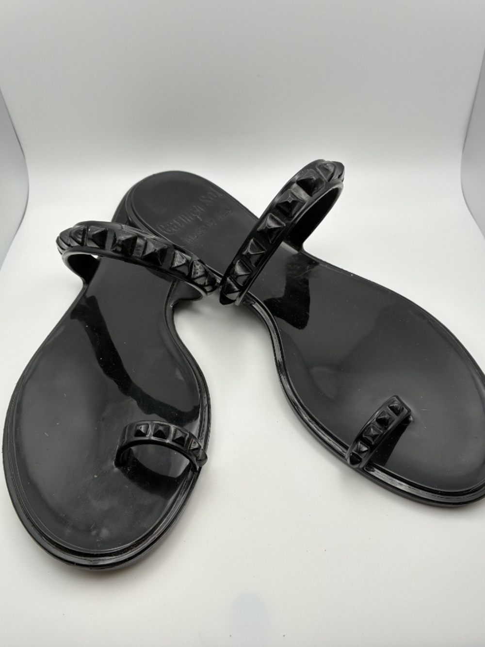Carmen Sol Maria jelly sandals